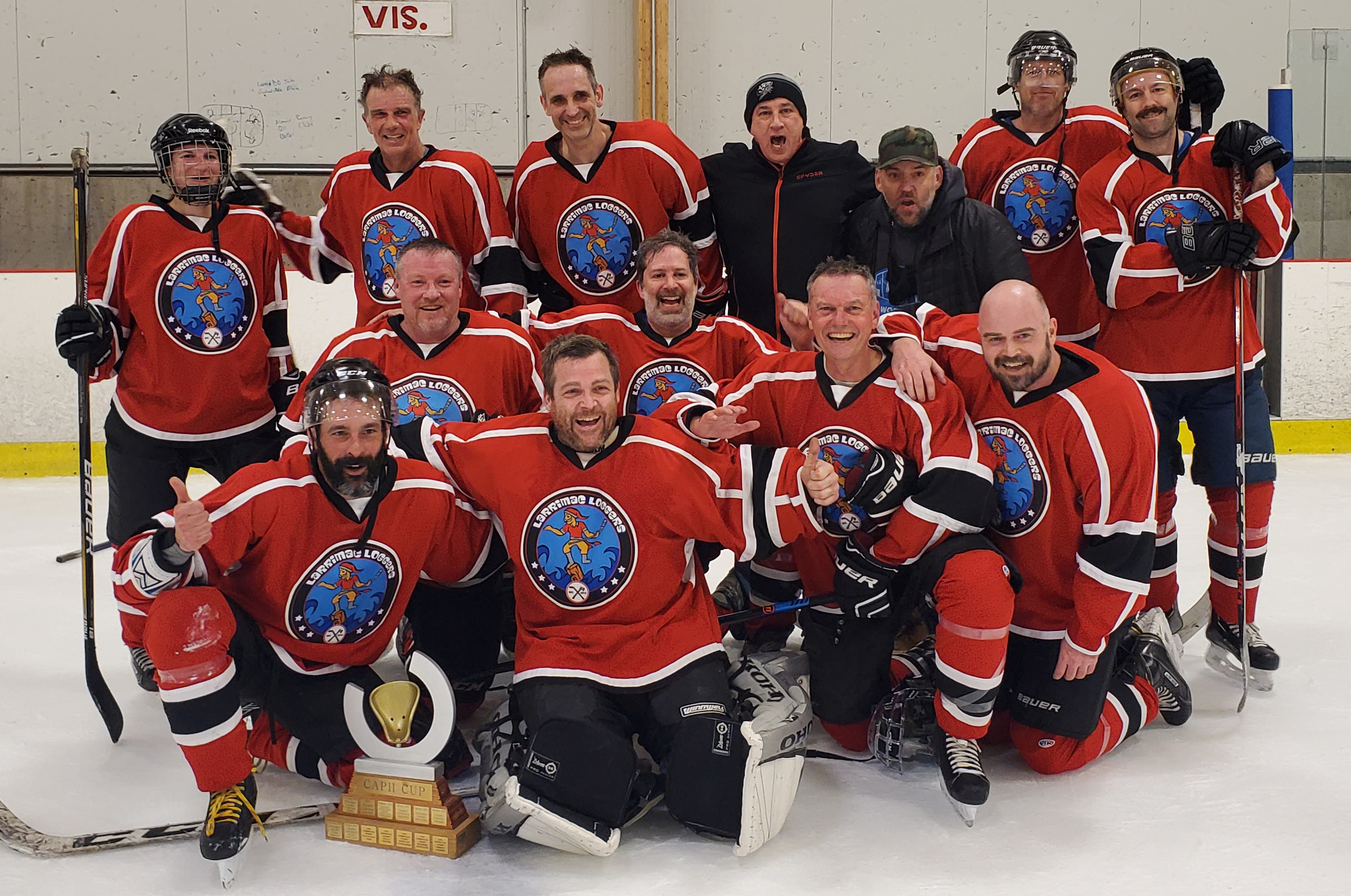 Champions de l&rsquo;hiver 2021-2022, les Loggers